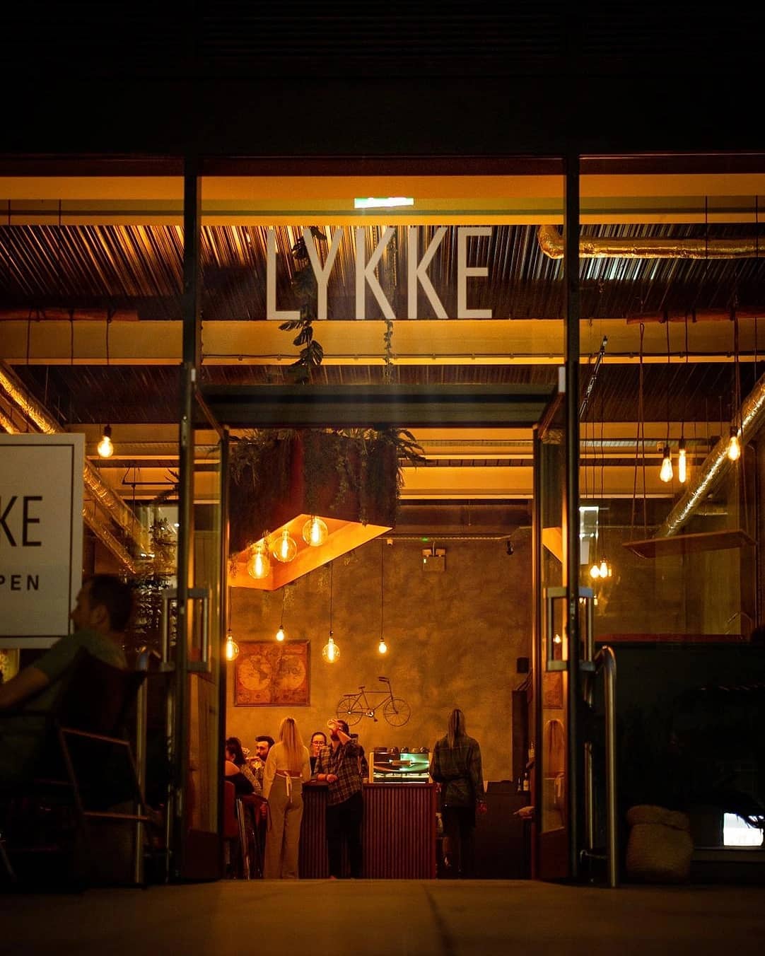 The interior of LYKKE Sheffield.