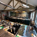 The kitchen at the Blend Culinary Foundation.