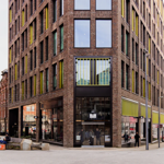 Exterior of the Weekend Offender shop