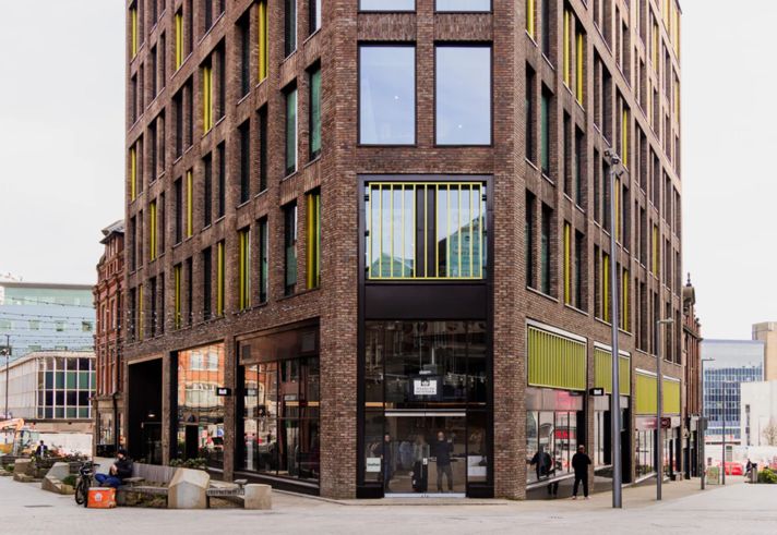 Exterior of the Weekend Offender shop