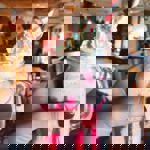 A raspberry milkshake at The Cabin.