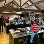 A cookery workshop at the Blend Culinary Foundation.
