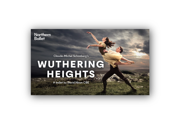 Promo image for Northern Ballet's Wuthering Heights.