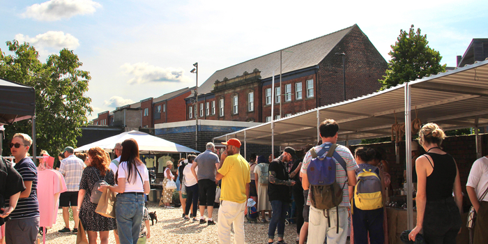 Peoples shopping at Rex Market