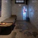 A Victorian prison cell at the National Emergency Services Museum.