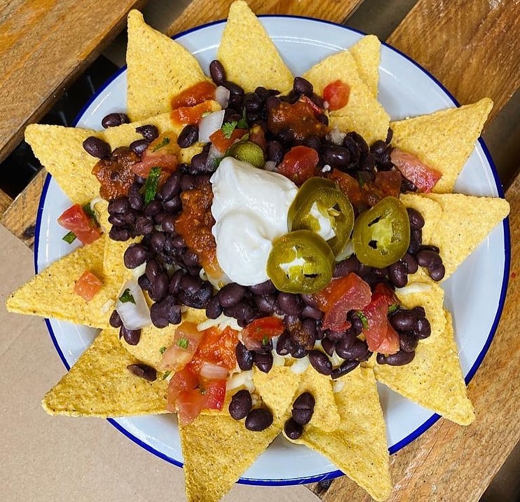 Nachos at The Street Food Chef.