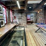 Inside a shop at Leah's Yard 