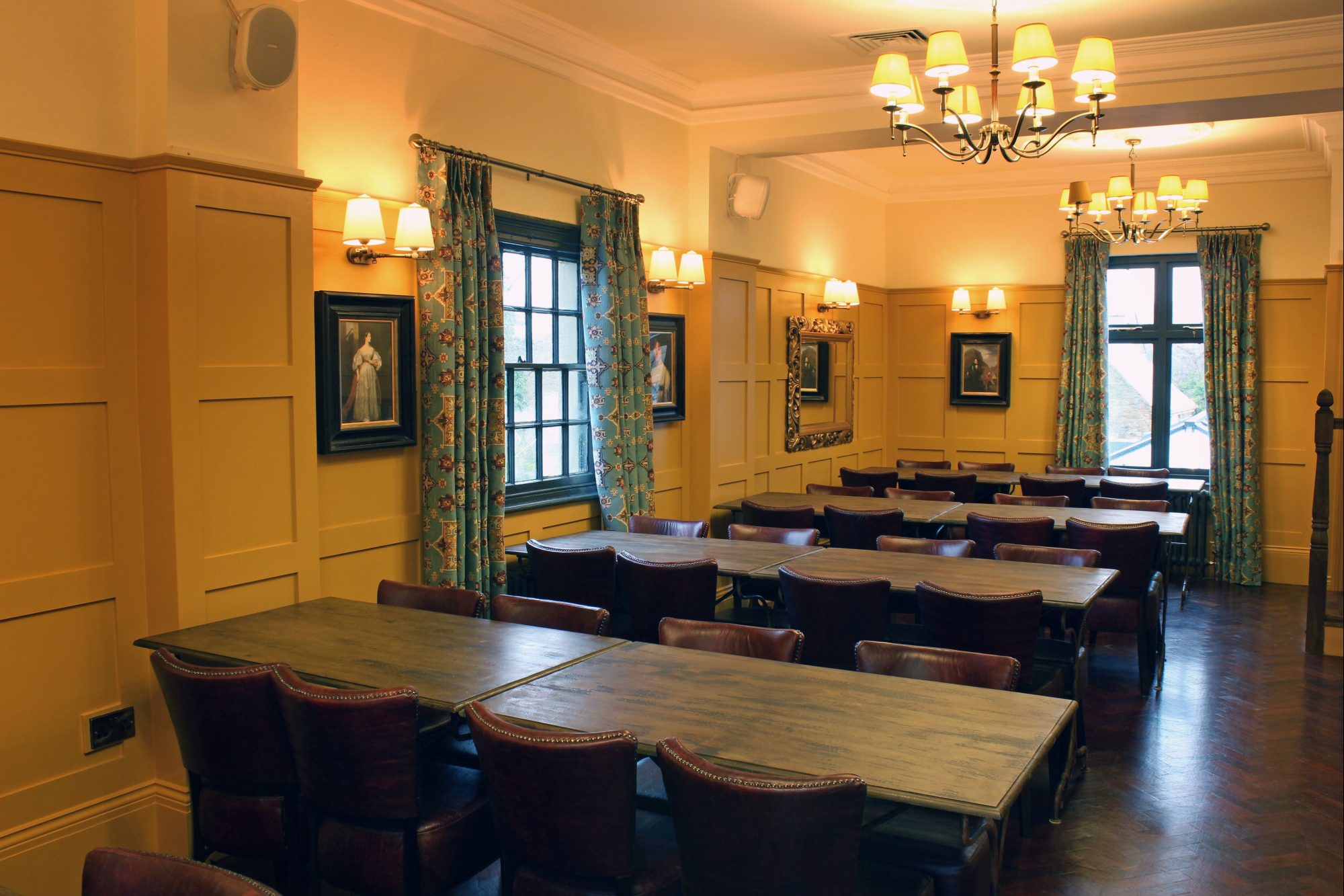 Inside The Blue Stoops.