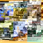 Display of Sheffield‑themed books arranged beneath a large ‘BOOKS’ sign, including titles on local history, landmarks, and regional stories.