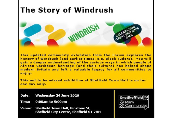 Poster for the event.