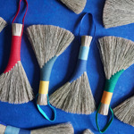 A selection of hand-made brushes.
