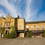 The exterior of the Sitwell Arms Hotel.