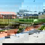 A view of the grounds and building at the  Sheffield Olympic Legacy Park.