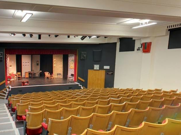 Inside the Library Theatre.