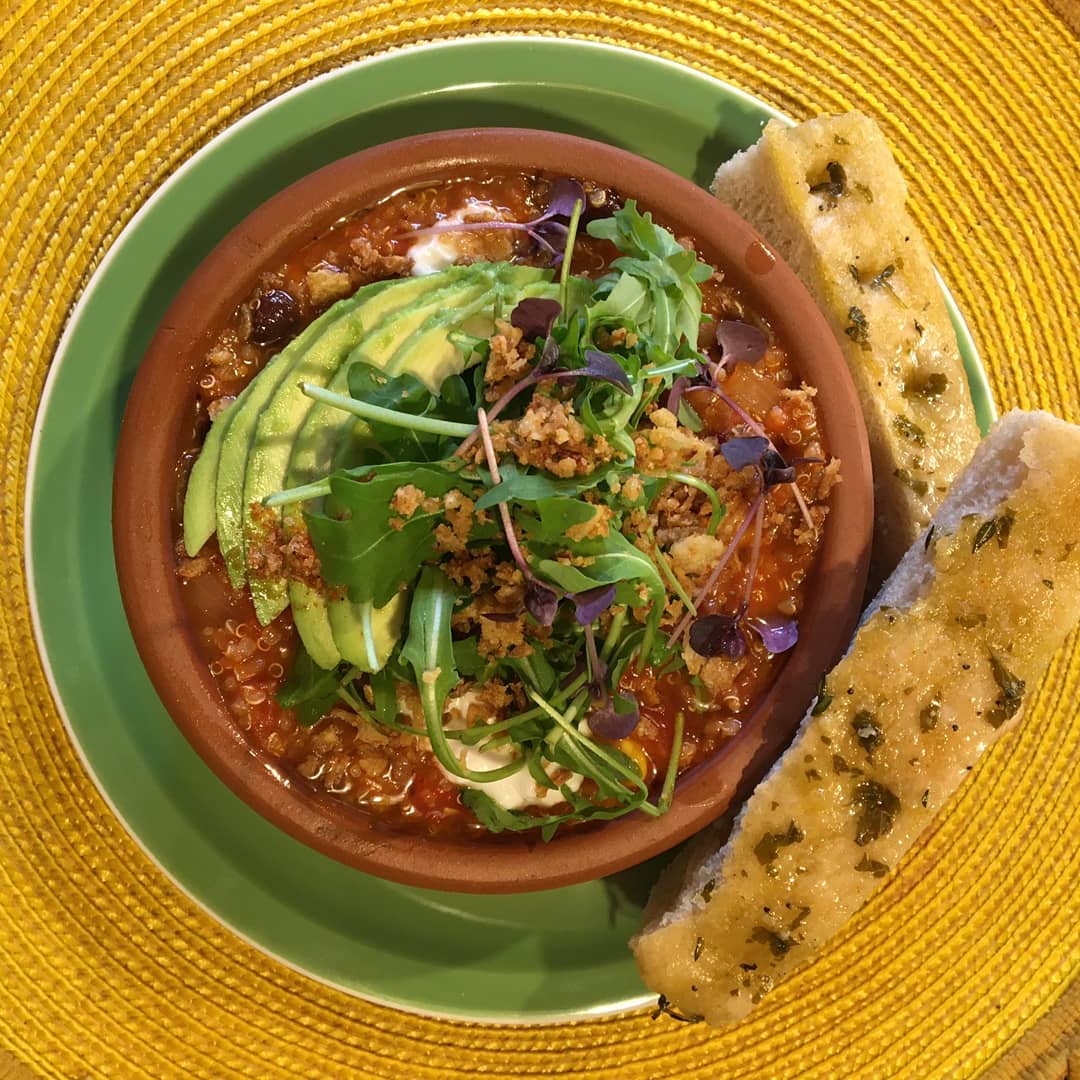 Food at Kopi & Chai.