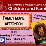 Image for the event with a still from the film HOPPERS.