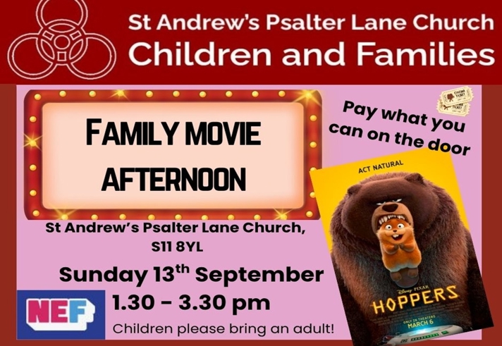 Image for the event with a still from the film HOPPERS.