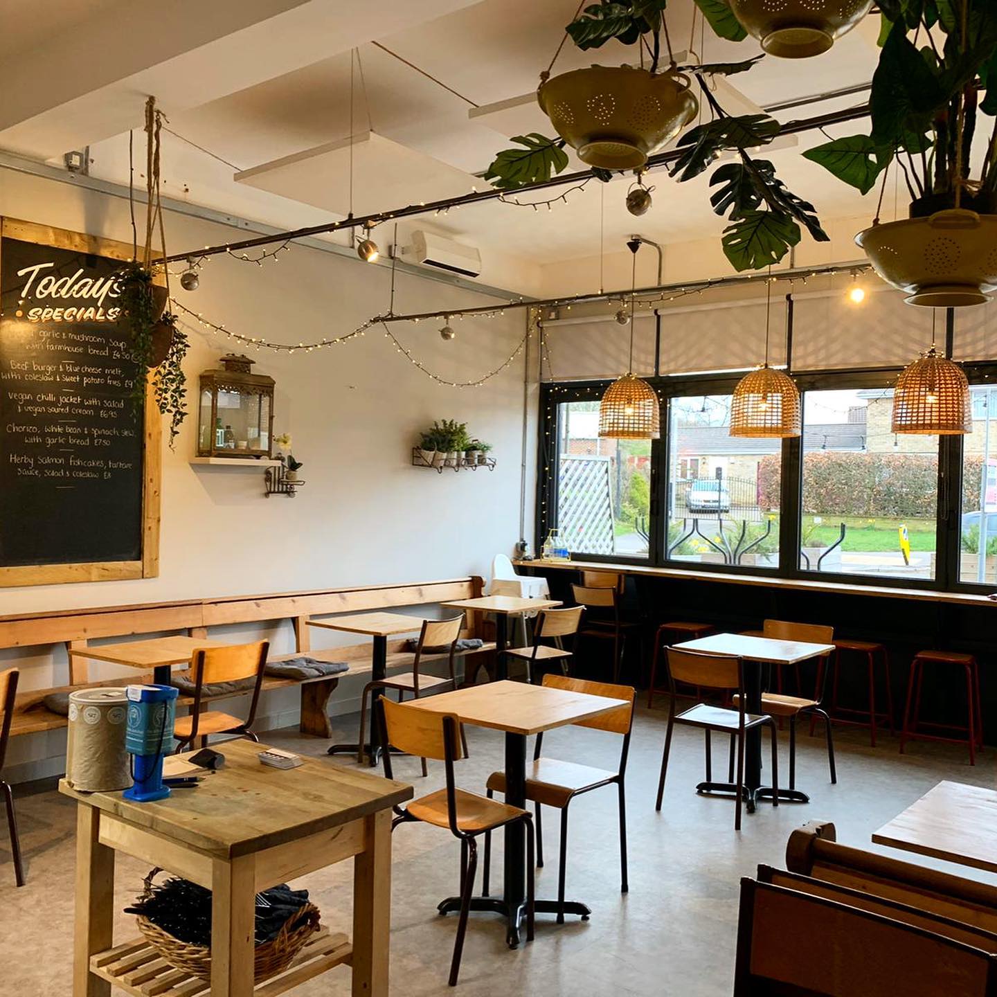 The dining area at S17 Coffee Shop & Bistro.