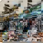 The exterior of The Cabin.