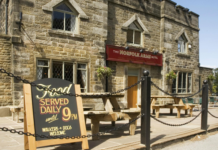 The exterior of The Norfolk Arms.