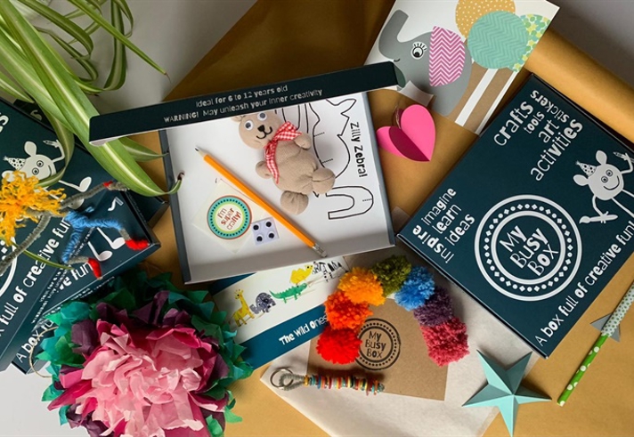 New Arts And Crafts Boxes To Nurture Children’S Creativity At Home, full of projects for children to do.