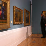 Inside Graves Gallery.