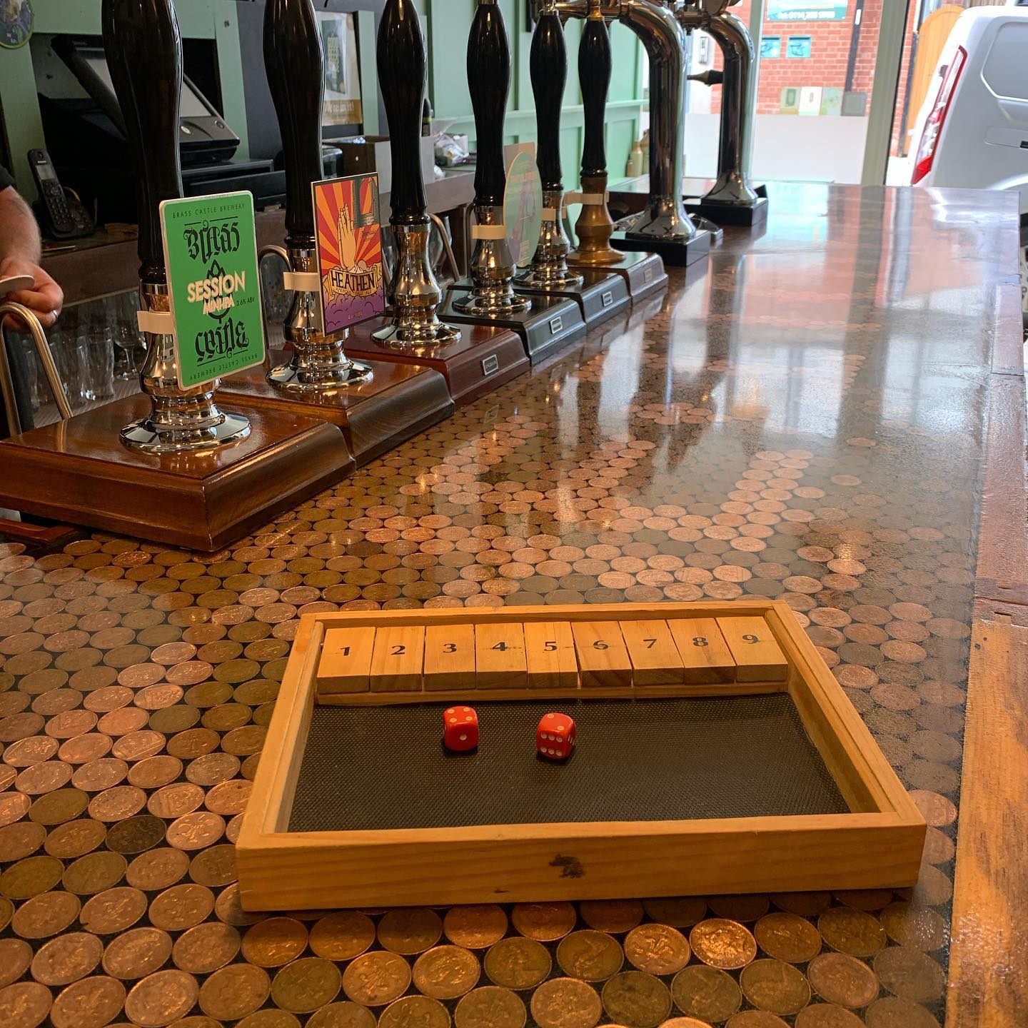 Pub games at The Itchy Pig.