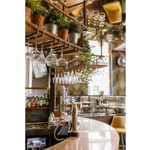 The bar at The Gin Bar.