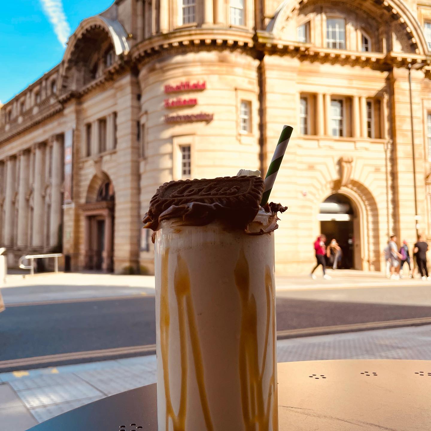 Photograph of a drink at Hygge.