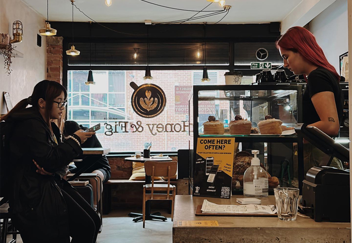 Inside at Honey & Fig