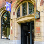 The entrance to The Gamers Guide Cafe