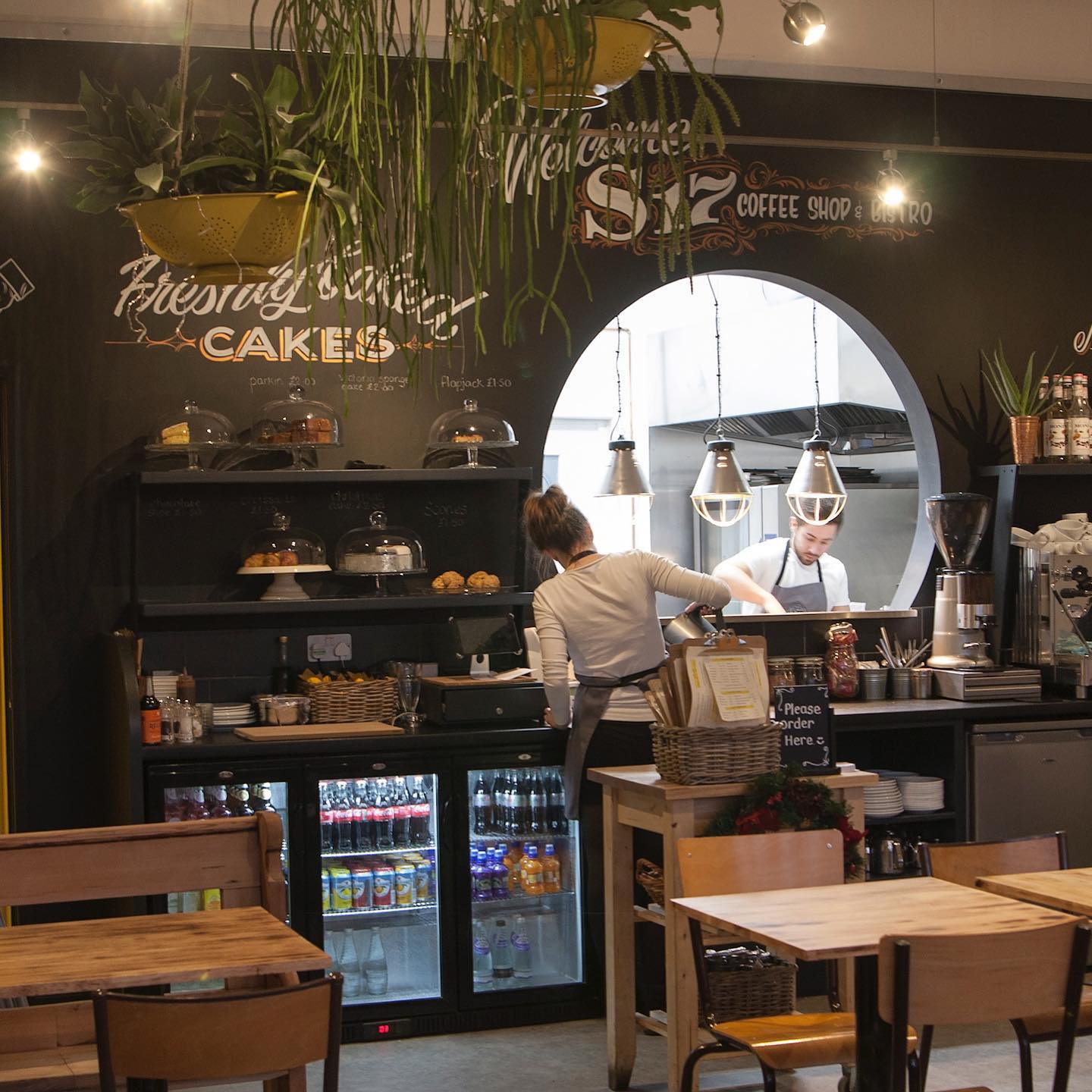 The counter at S17 Coffee Shop & Bistro.