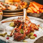 An amazing looking meat dish at Beju.