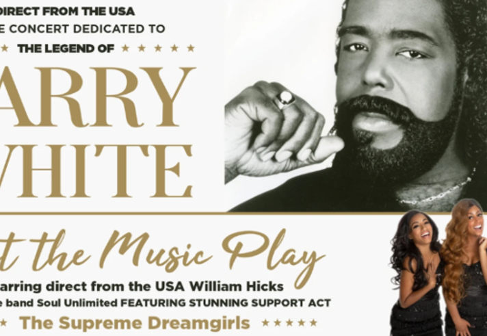 promotional poster for Let the Music Play: The Legend of Barry White.