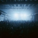 A concert at Forge Warehouse.