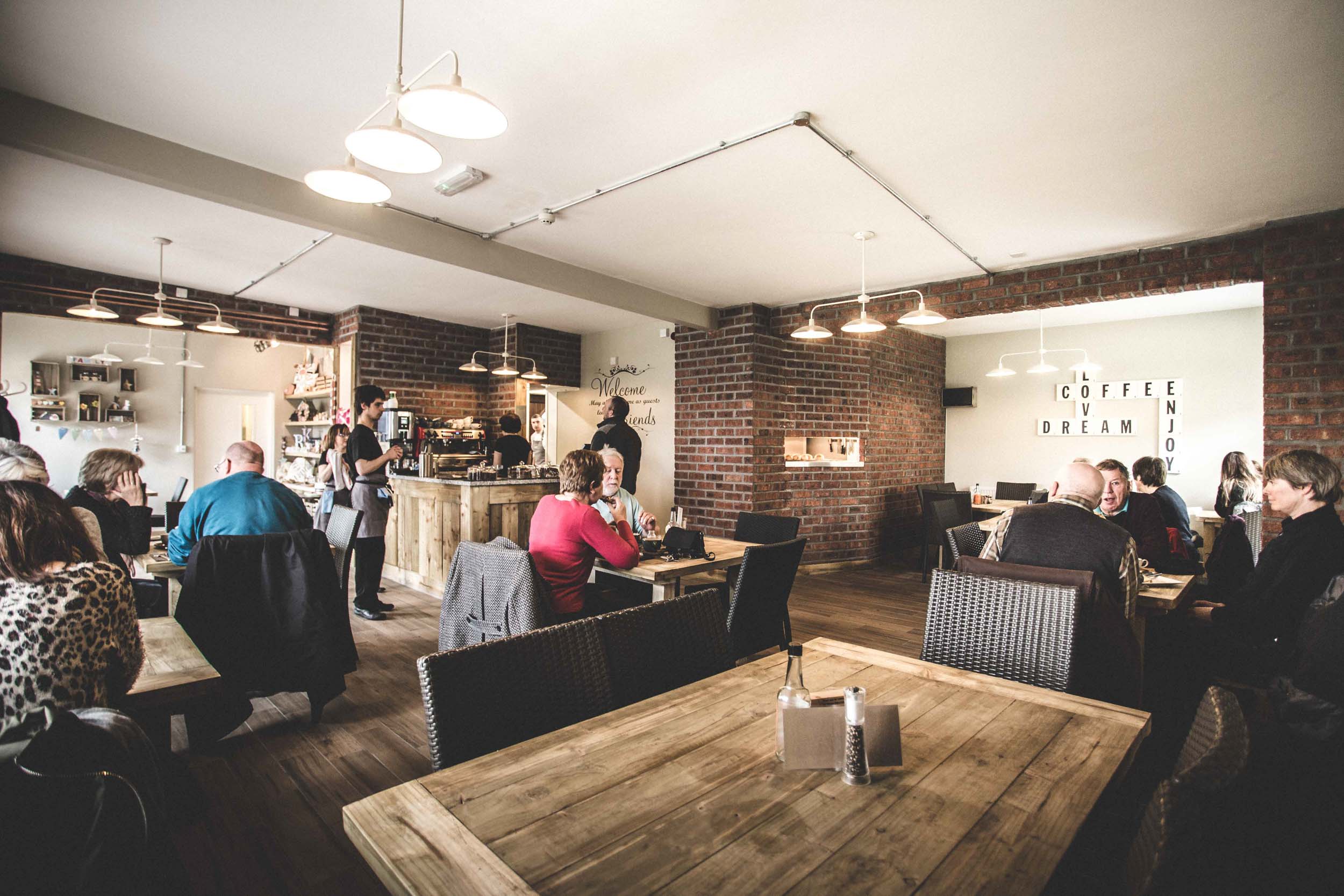 The interior of the Hidden Gem.