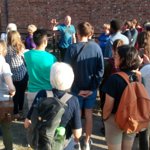 People enjoying a Kelham Island Walk.