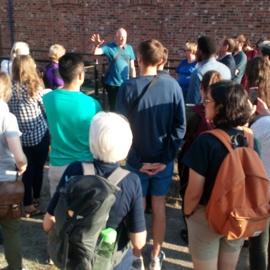 People enjoying a Kelham Island Walk.