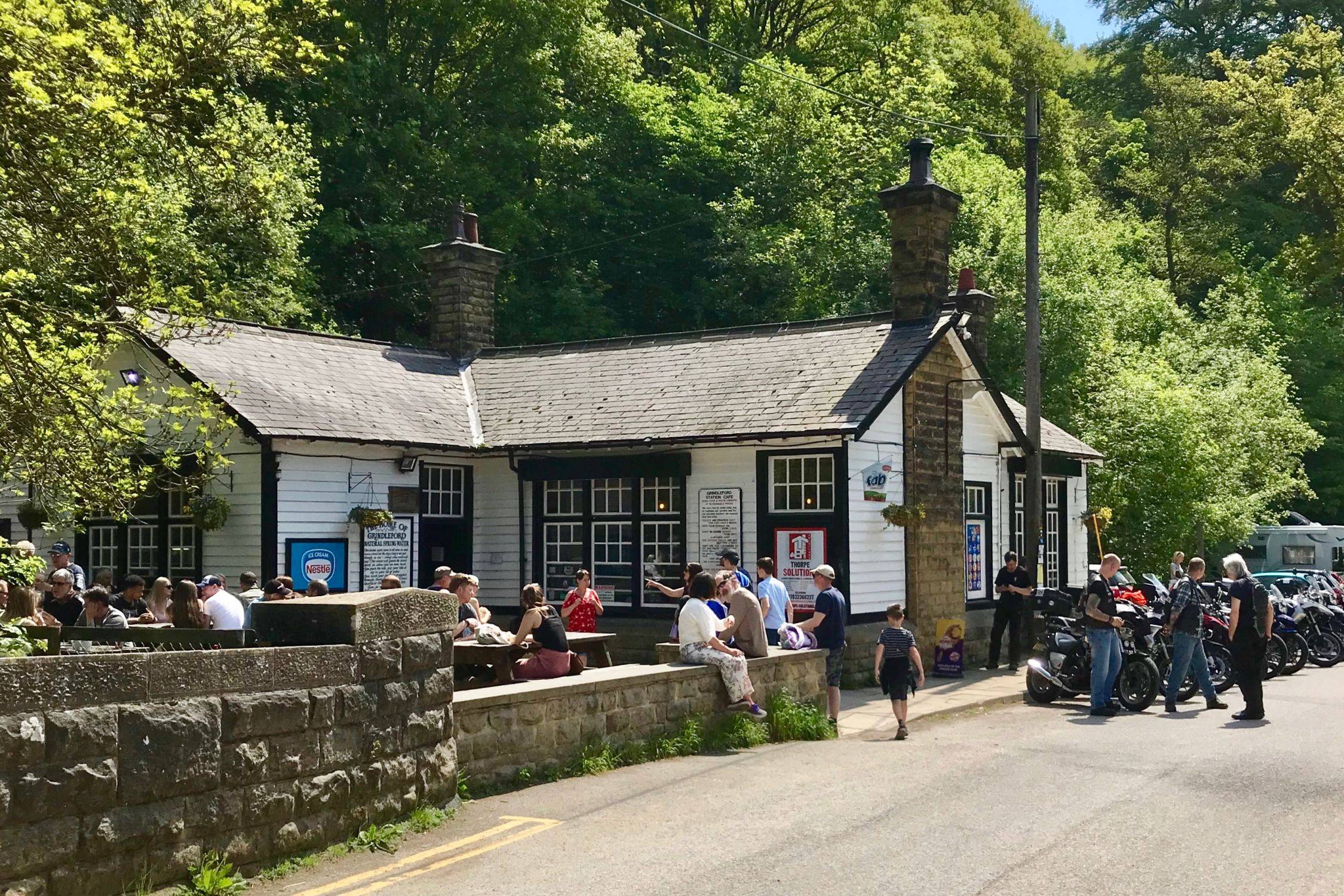 Grindleford Train Station cafe