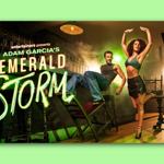 A promo image of two dancers in a bar/pub.
