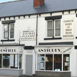 The exterior of Dronfield Antiques Of Sheffield.