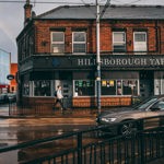 The exterior of The Hillsborough Tap.