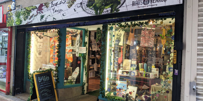 The entrance to Bird's Yard.