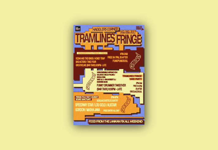 Poster for The Fringe At Tramlines @ Haggler's Corner