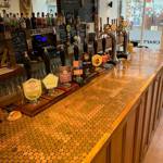 The bar at The Itchy Pig.