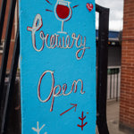 The sign at The Brewery of St Mars of the Desert.