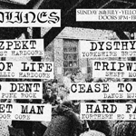 Promo image with the details and a list of all the bands playing.