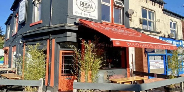Exterior of the Nether Edge Pizza Co.