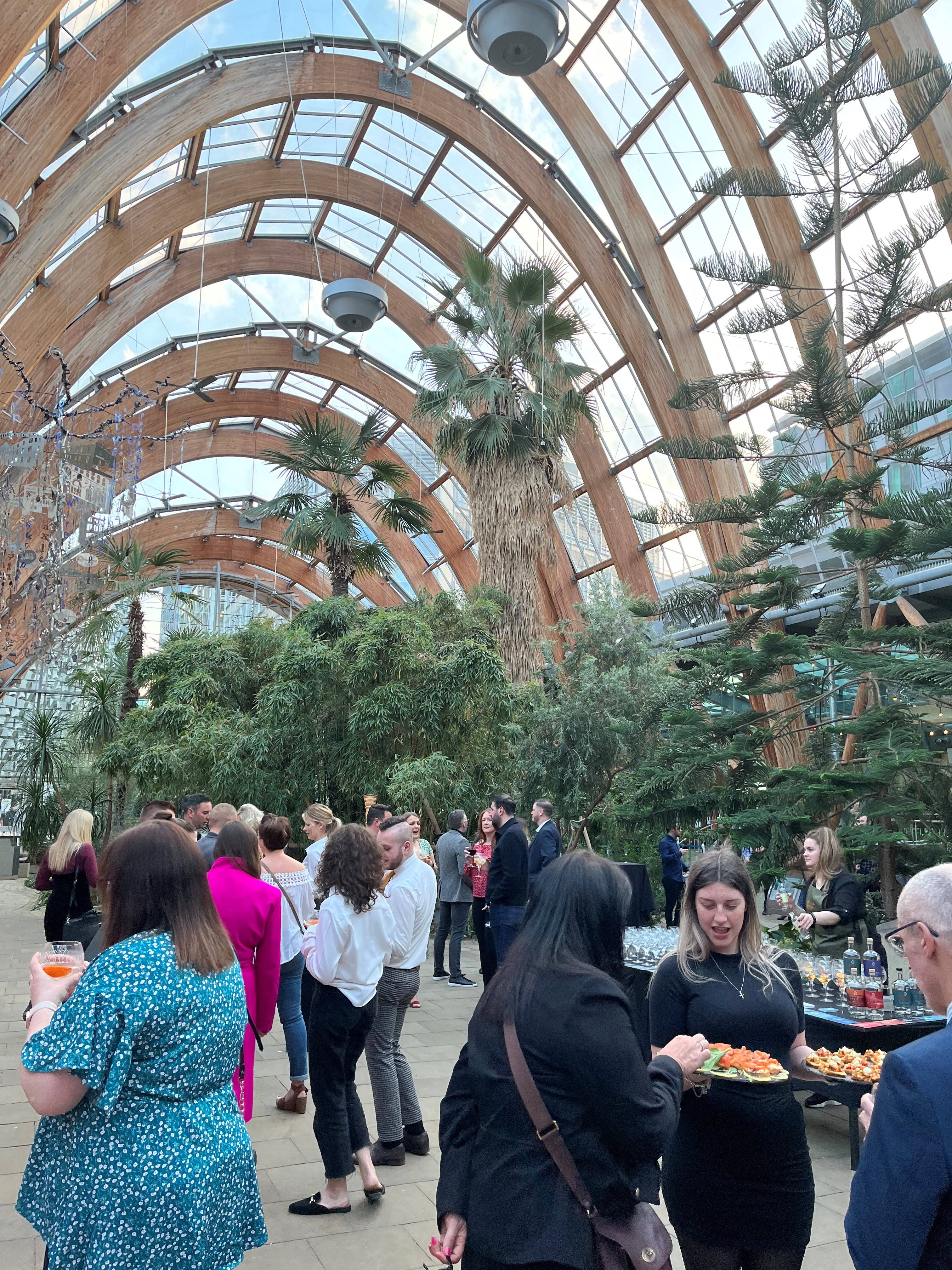 The Northern Forum event taking place in the Winter Garden.