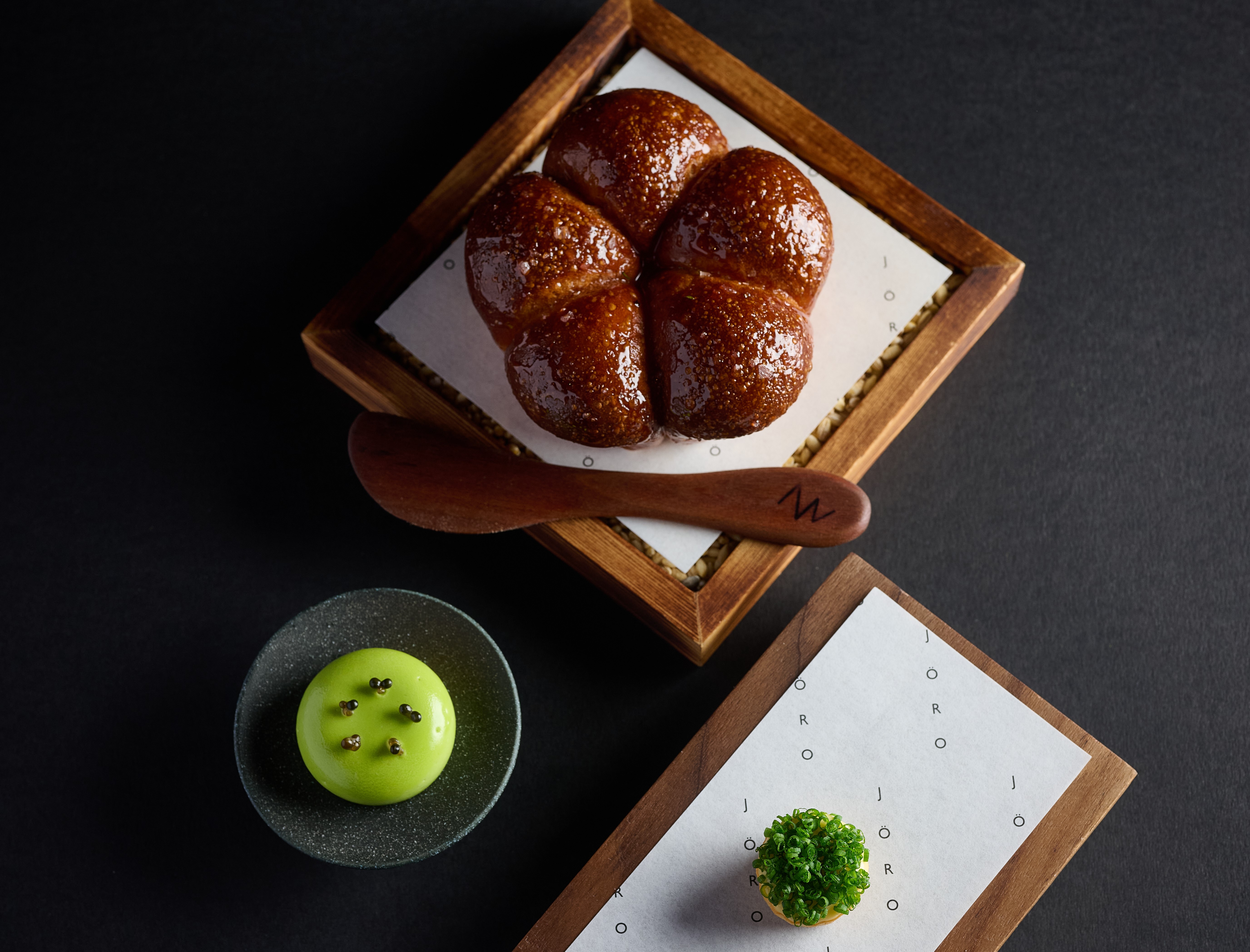 Food at JÖRO at Oughtibridge Mill.